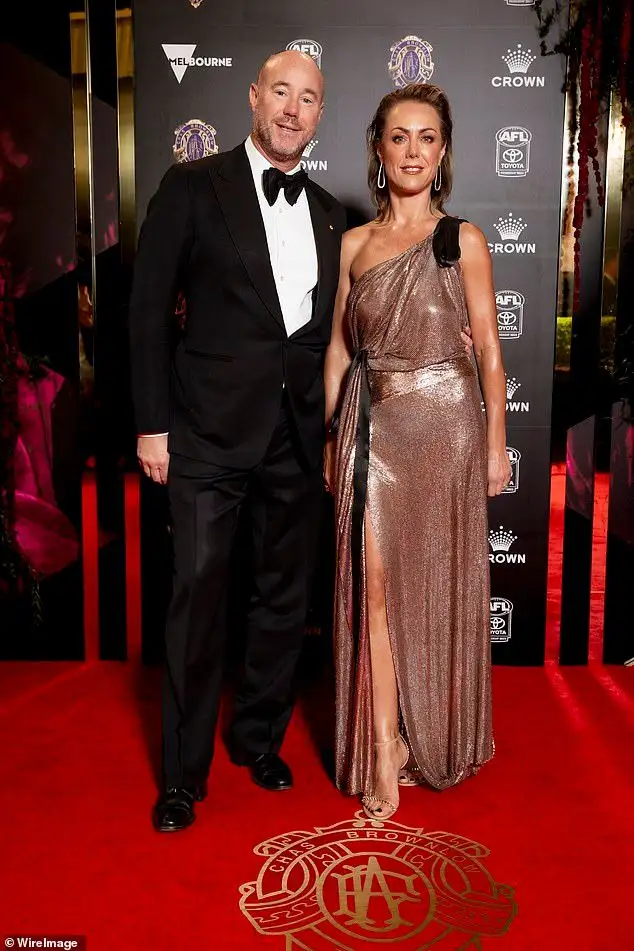 Blonde Bupa exec tagged in Luke Sayers' d*** pic tweet is NAMED by his wife in blockbuster lawsuit - as Cate Sayers sues her husband after he allegedly blamed his WIFE for posting the graphic snap - 1