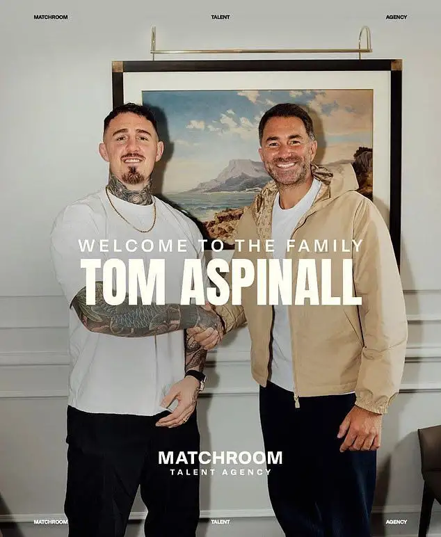 Inside the shocking twist that has rocked combat sports: Eddie Hearn and Tom Aspinall tell CHARLOTTE DALY why they have joined forces just days after Conor Benn's stunning defection to Zuffa Boxing - 2