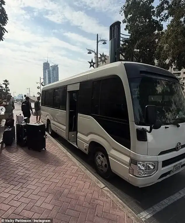 Vicky Pattison and husband Ecran Ramadan flee Dubai amid 'rising panic' as they drive 11 hours to Oman in desperate bid to finally return home to the UK after three cancelled flights and abandoned escape to Australia - 3