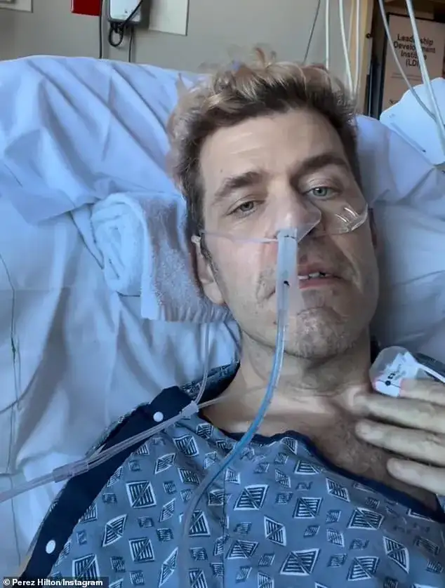 Frail Perez Hilton reveals mystery health crisis that left him hospitalized - 3