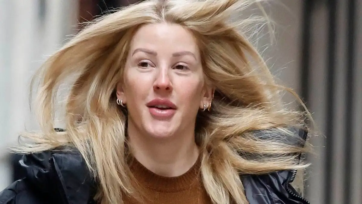 Ellie Goulding offers a rare glimpse of baby daughter Iris as she shares a candid snap of her breastfeeding - 2