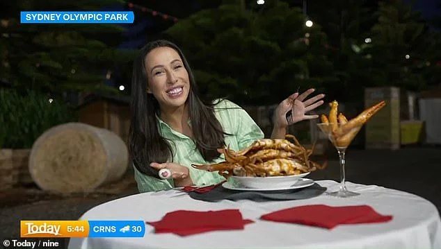 Today show weather girl STILL injured following a savage crab bite on live TV - 2