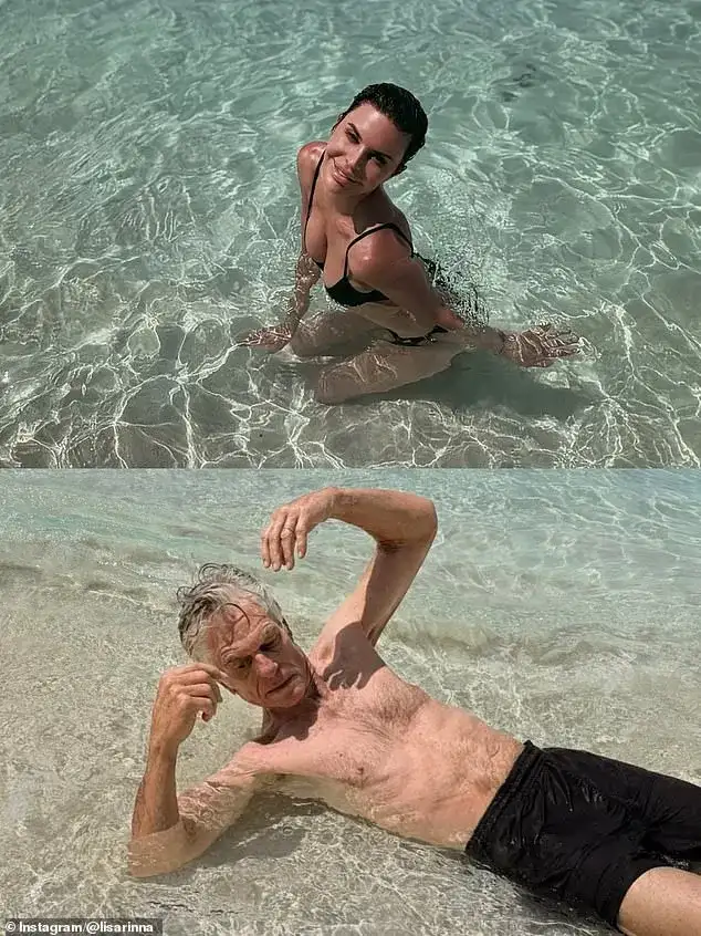 Lisa Rinna, 62, sizzles in barely-there bikini... after mocking Kylie Jenner and Timothee Chalamet's viral snap - 1