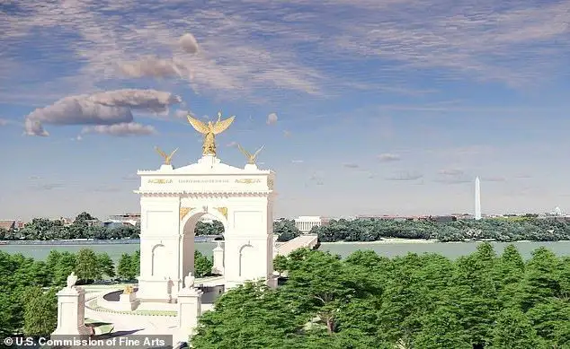 "Arc de Trump": Plans reveal 250-foot arch for Washington - 4