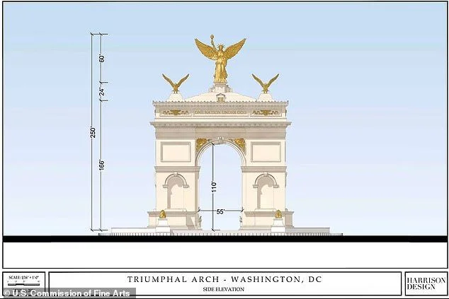 "Arc de Trump": Plans reveal 250-foot arch for Washington - 3