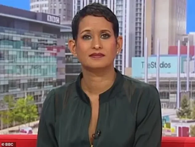 Naga Munchetty says 'people don't know how to disagree with each other anymore and you're either with me or you're not' - amid the BBC's bullying probe - 1