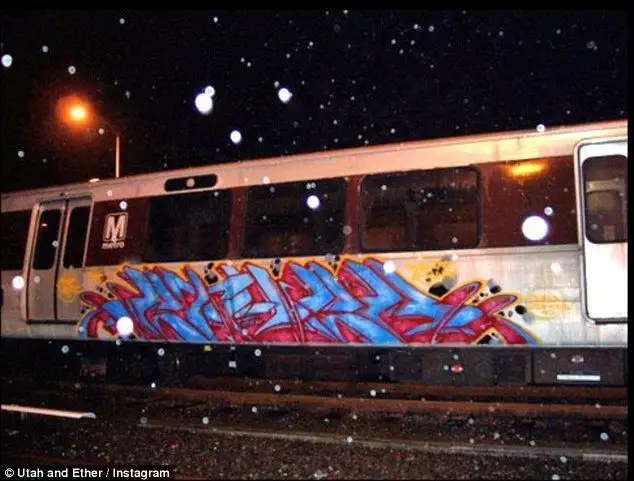 Graffiti artist arrested during transport minister's press conference - 3