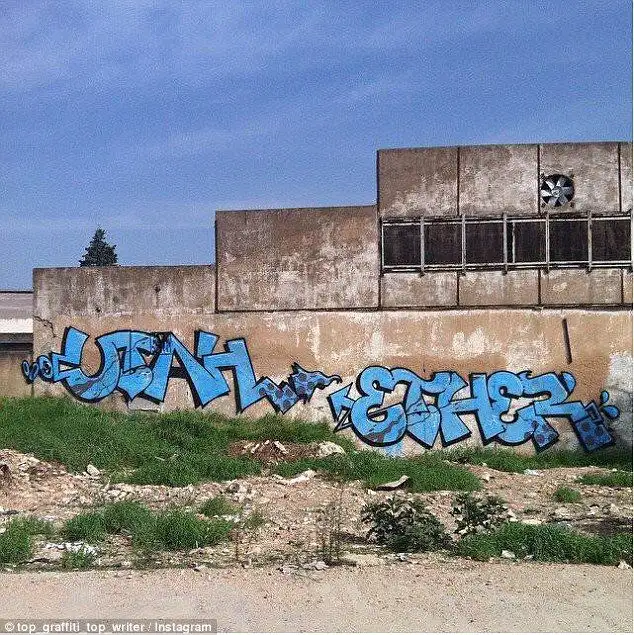 Graffiti artist arrested during transport minister's press conference - 1