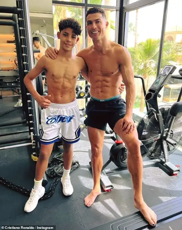 Cristiano Ronaldo's son, 15, 'set to be fast tracked into Al-Nassr first team training' - opening door to teenager playing alongside his legendary father, 41 - 1