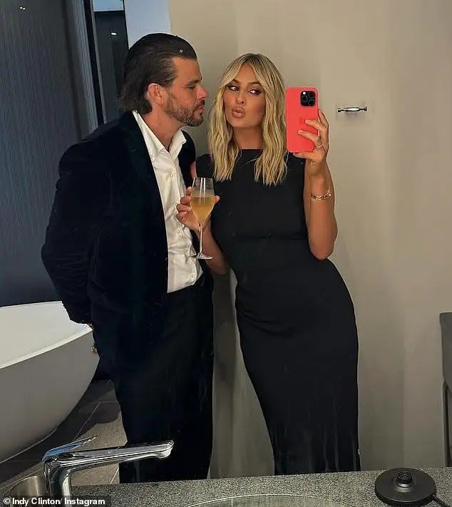Indy Clinton's partner Ben Azar becomes a 'house husband' and reveals his wild hairstyle amid his unfair dismissal case with his employers of 22 years - 2