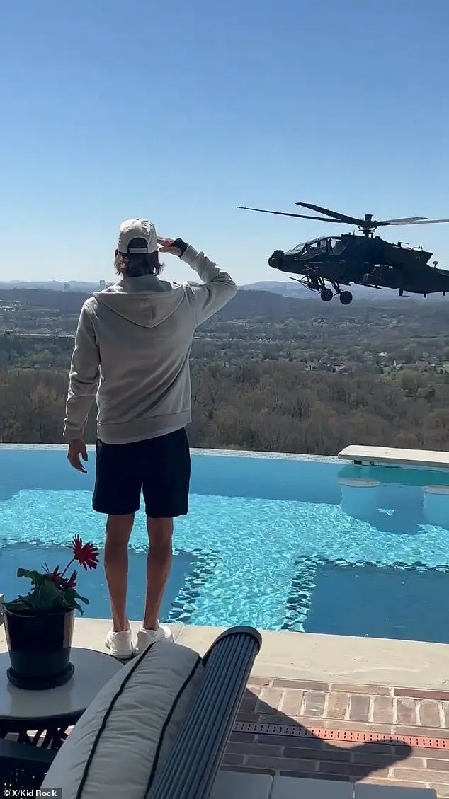Pete Hegseth Invites Kid Rock on £75m Apache Helicopter Missions as Flight Data Tracks Rockstar's Military 'Joy Ride' - 3