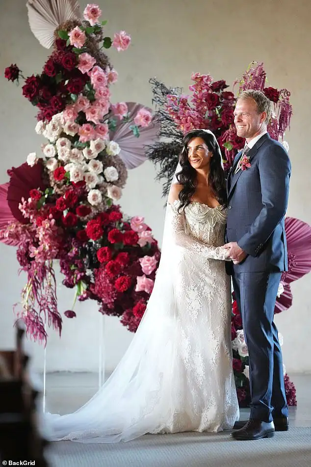 Bachelorette star Jarrod Woodgate sheds tears as he marries fiancé Kristy Love in stunning countryside wedding in Yarra Valley - 4