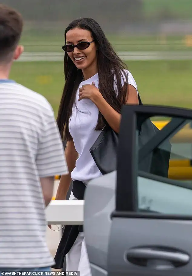 Celebrity Traitors: Maya Jama flashes a nervous smile as she arrives in Scotland to take part in most star-studded series yet - 4