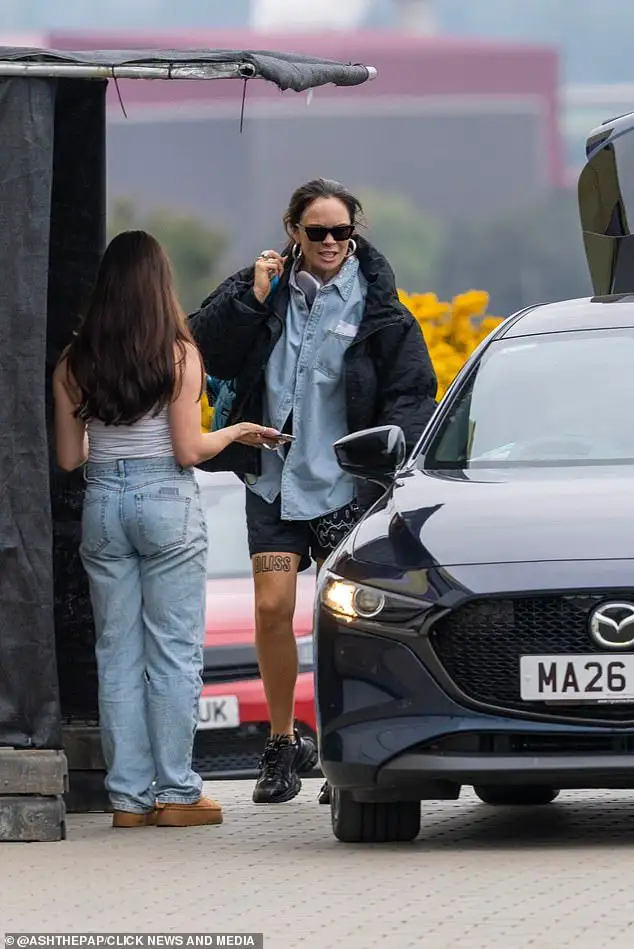 Celebrity Traitors: Maya Jama flashes a nervous smile as she arrives in Scotland to take part in most star-studded series yet - 3