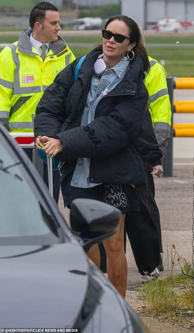 Celebrity Traitors: Maya Jama flashes a nervous smile as she arrives in Scotland to take part in most star-studded series yet - 1