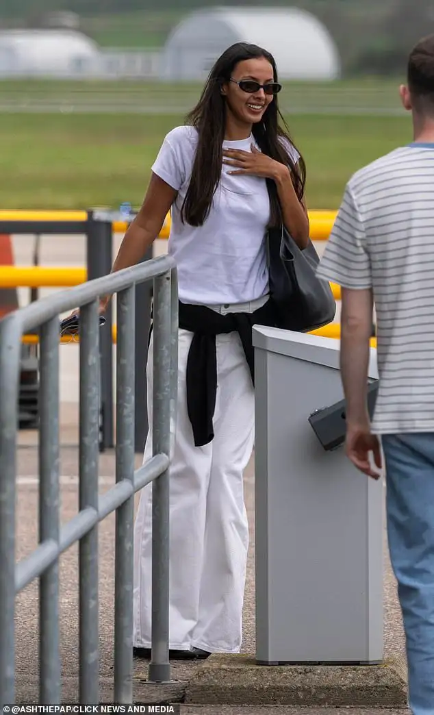 Celebrity Traitors: Maya Jama flashes a nervous smile as she arrives in Scotland to take part in most star-studded series yet - 2