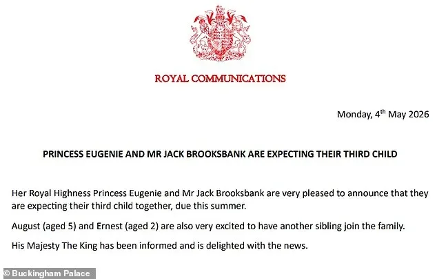 Princess Eugenie expecting third child this summer - 4