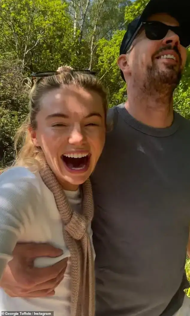Georgia Toffolo gets a very graphic grope from husband James Watt in new video before he accuses her of 'shouting at him' during car row - 2