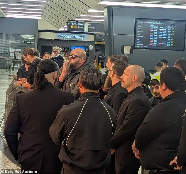 Chaotic scenes as one ISIS bride walks free after landing in Australia while three more are dramatically arrested - 1