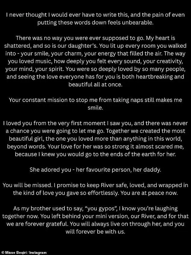 Jake Hall's brother shares emotional tribute as he breaks his silence on TOWIE star's tragic death aged just 35 - as Misse Beqiri and Chloe Lewis comment 'he loved you so much' - 1