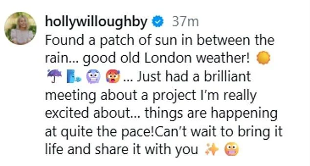 Holly Willoughby teases 'really exciting new project' as she gears up for career comeback - 2