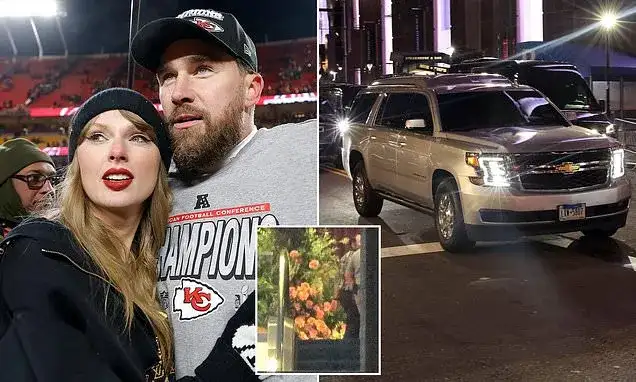 Taylor Swift spotted returning home after partying late into the night at MSG wedding celebration… as first pics from inside are revealed - 2