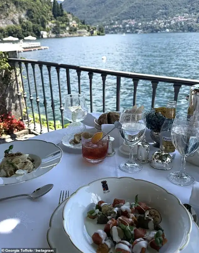 Georgia Toffolo enjoys 24-hour Lake Como trip with husband James Watt after opening up about their eight-month fertility journey - 1