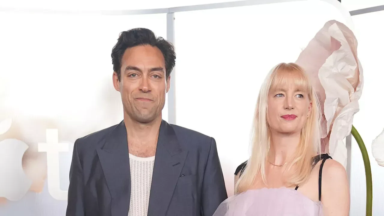 Rivals heartthrob Alex Hassell makes a rare appearance with his wife Emma King as they attend the bonkbuster's season two premiere in New York - 1