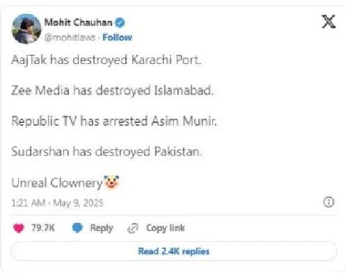 Pakistan-based news portal run by Kashmiri editors amplifying The Resistance Front (TRF) content - 2