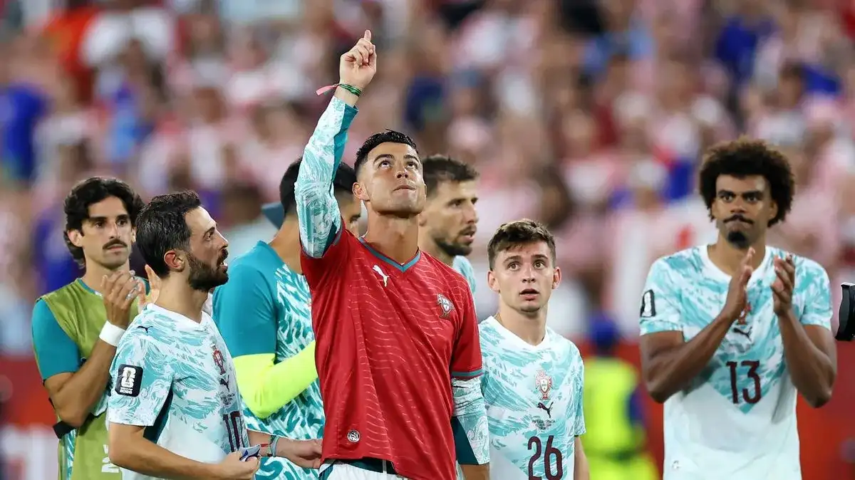 Ronaldo pays tribute to Jota after Portugal's World Cup win over Croatia - 1