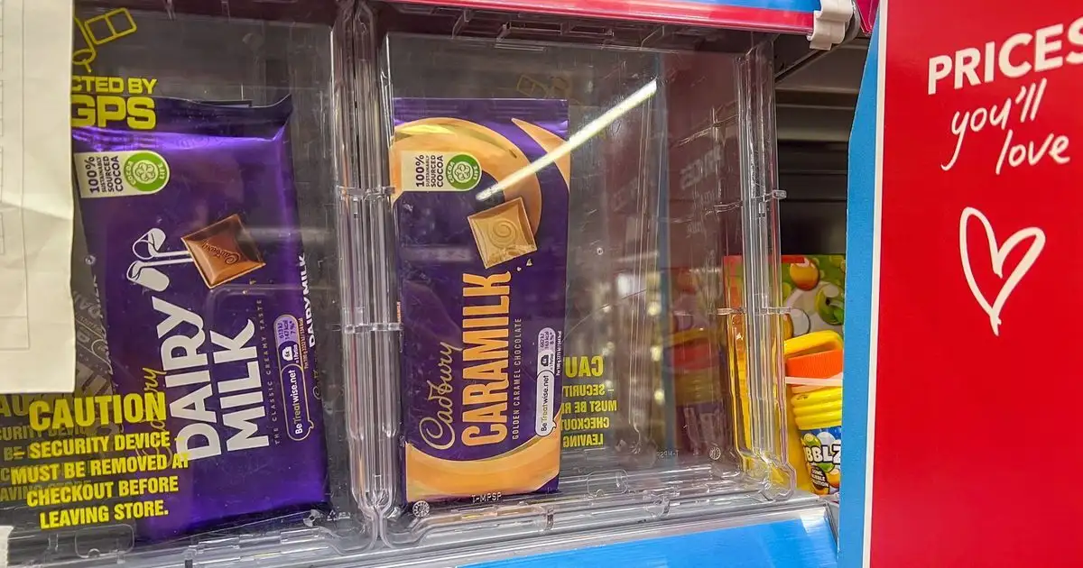Chocolate kept in anti-theft boxes as retailers warn it's being stolen to order - 3