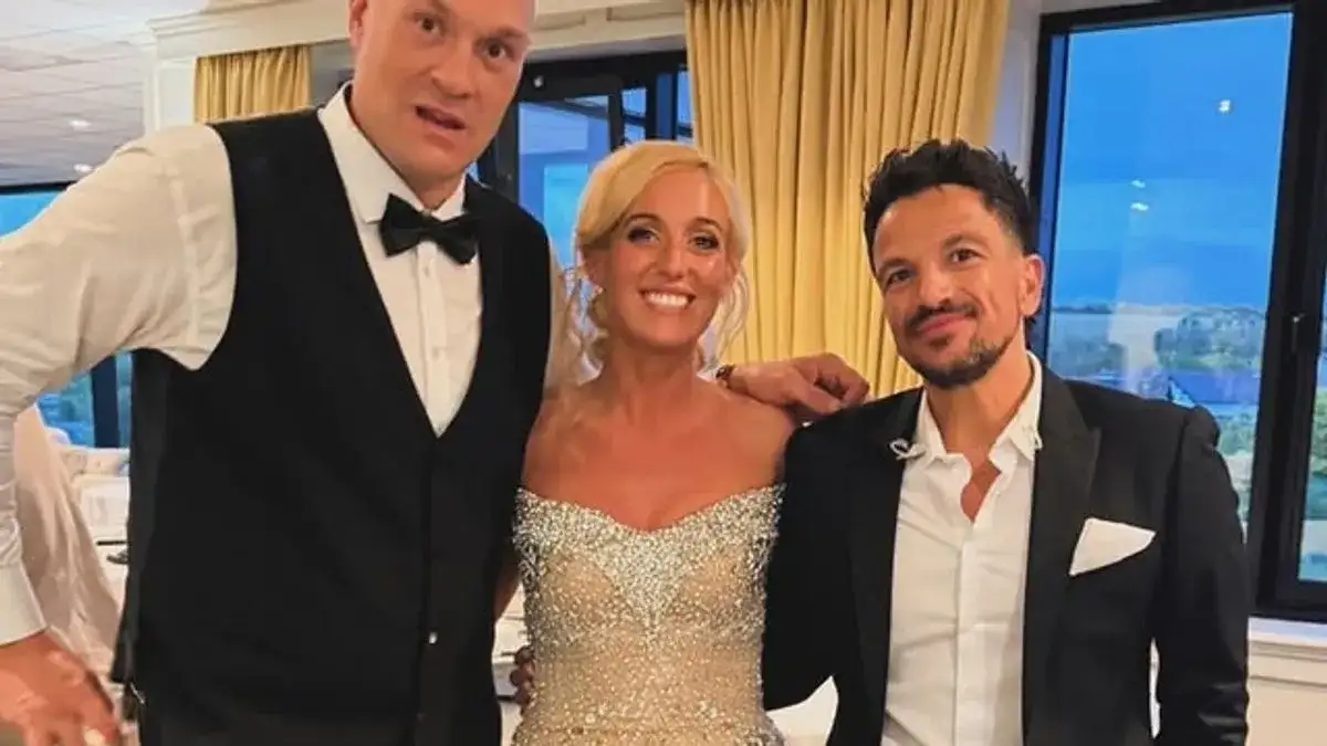 Peter Andre shares truth behind Venezuela Fury wedding in one simple word - 3
