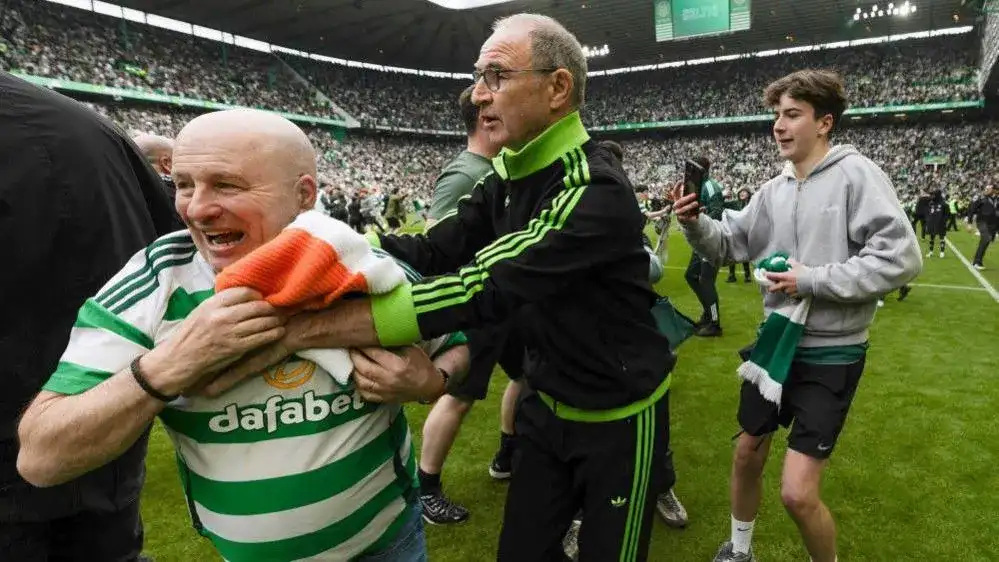 O'Neill: Celtic pitch invasion criticism 'nonsense' as government consider law change - 1