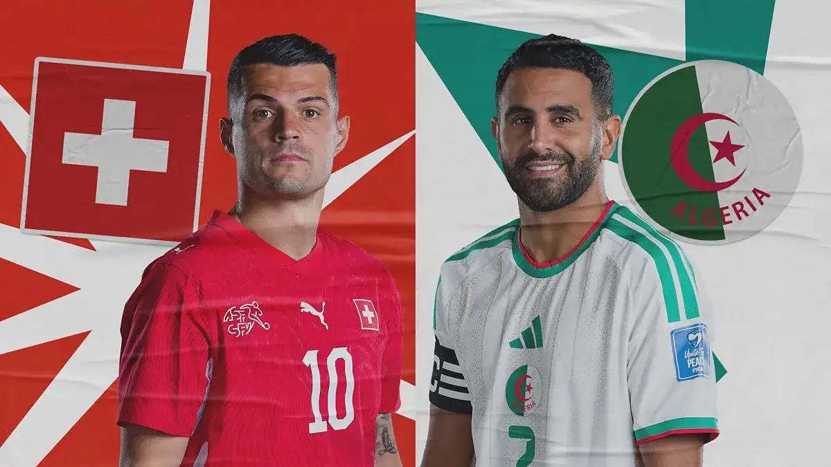 Follow live: Switzerland take on Algeria in round-... - 2
