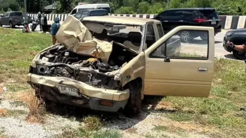 Thailand: Viral Video Shows 11-Year-Old Boy Crashing Pickup Truck Into Buddhist Monks' Procession, Killing 9 - 1