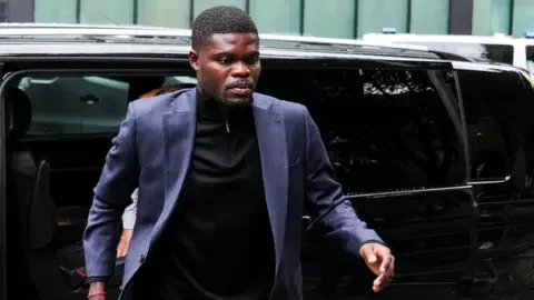 Partey enters not guilty pleas to two new rape allegations - 1