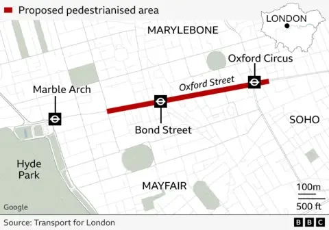 Plan to pedestrianise London’s Oxford Street given official go-ahead - 1
