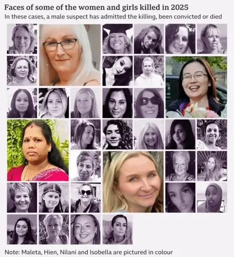 An 'epidemic' of violence: The women and girls killed by men last year - 1