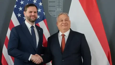 JD Vance continues Hungary visit after accusing EU of election interference – Europe live - 2