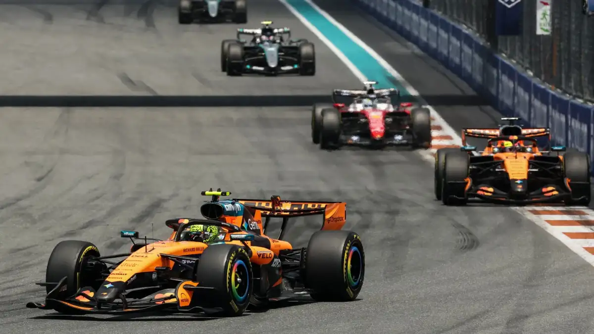 Miami Grand Prix: main race qualifying after Norris wins sprint race – live - 3