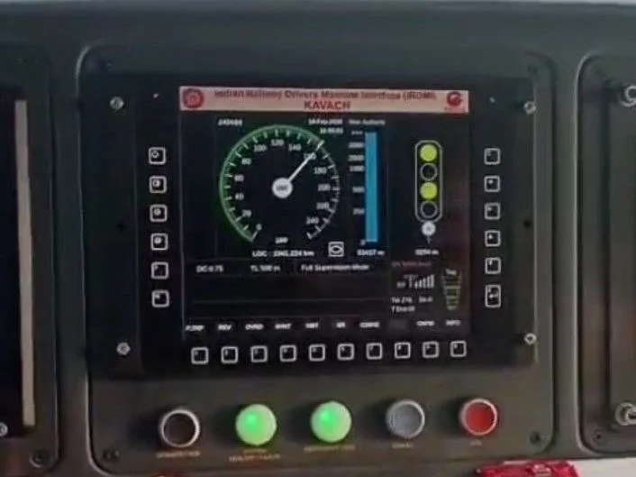 Railways conducts 160 kmph Kavach trial on Dadri-Tundla section using Vande Bharat rake - 1