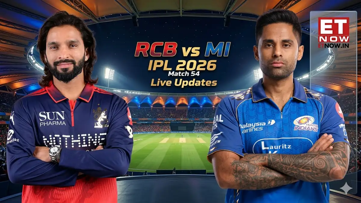 RCB vs MI Live Score, IPL 2026: Royal Challengers Bengaluru 56/3 (8) in 167-run chase; Bethell, Krunal at crease - Sportstar - 1