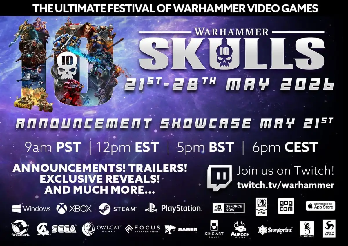 How to Watch Warhammer Skulls 2026 - 2