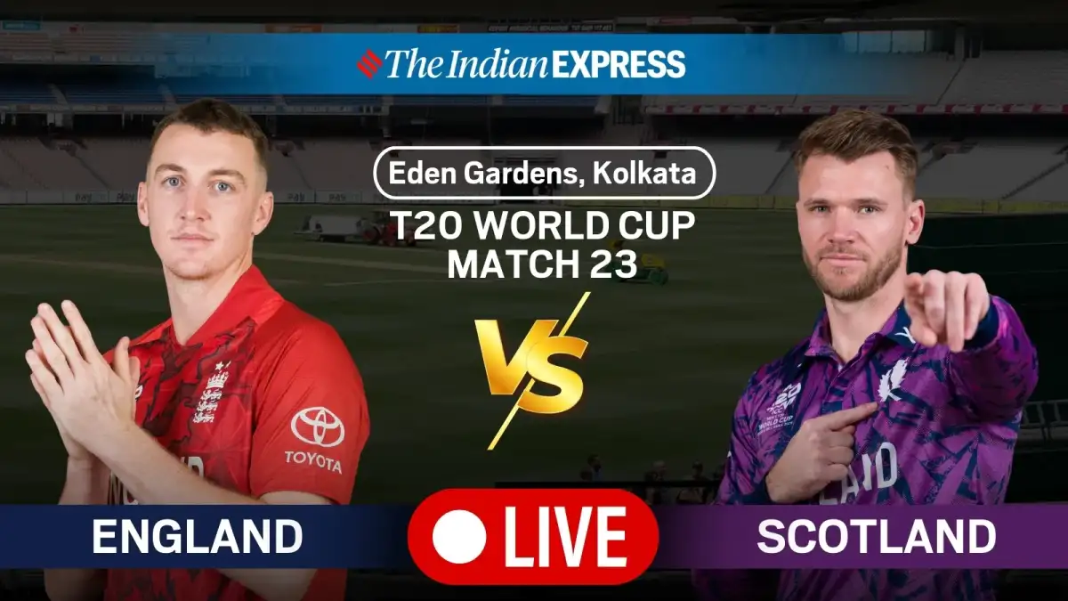 England v Scotland: T20 World Cup cricket updates – live - 1