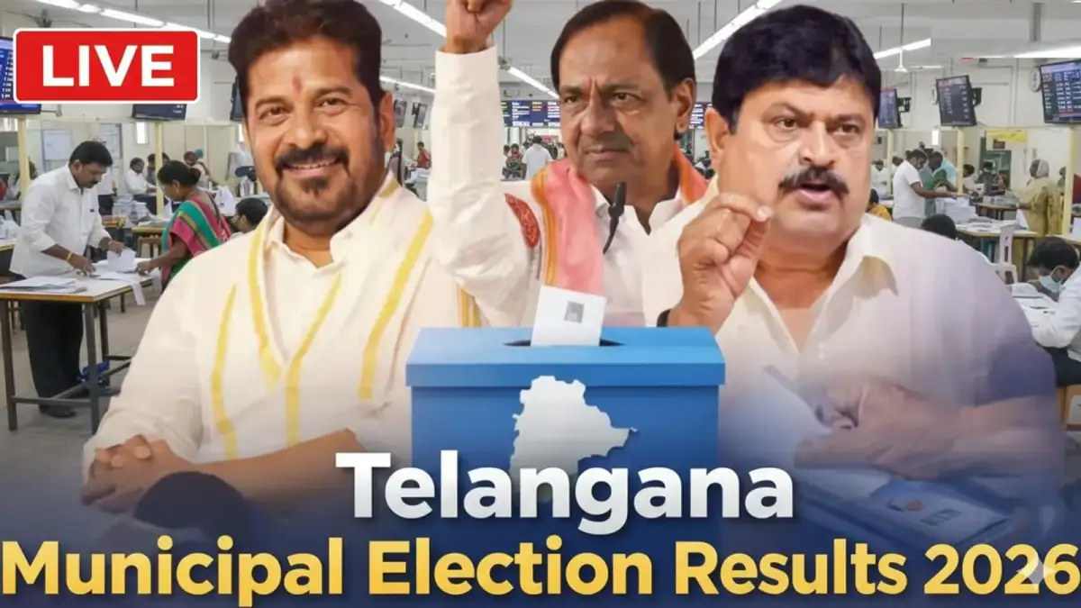 Telangana Municipal Poll | Initial results indicate Congress  in lead, BRS in second position - 3