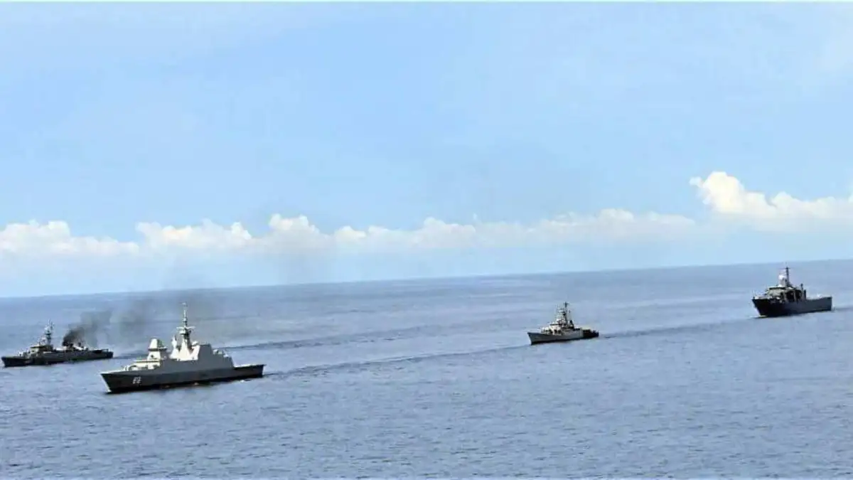 India, Japan, Indonesia conduct trilateral naval exercise in Andaman Sea - 1