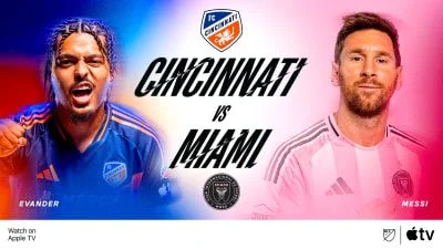 Follow live: Miami, Cincinnati tied up as Messi sc... - 1