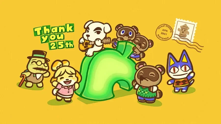 Nintendo celebrates Animal Crossing turning 25 with a charming commemorative item to display on your New Horizons island - 1