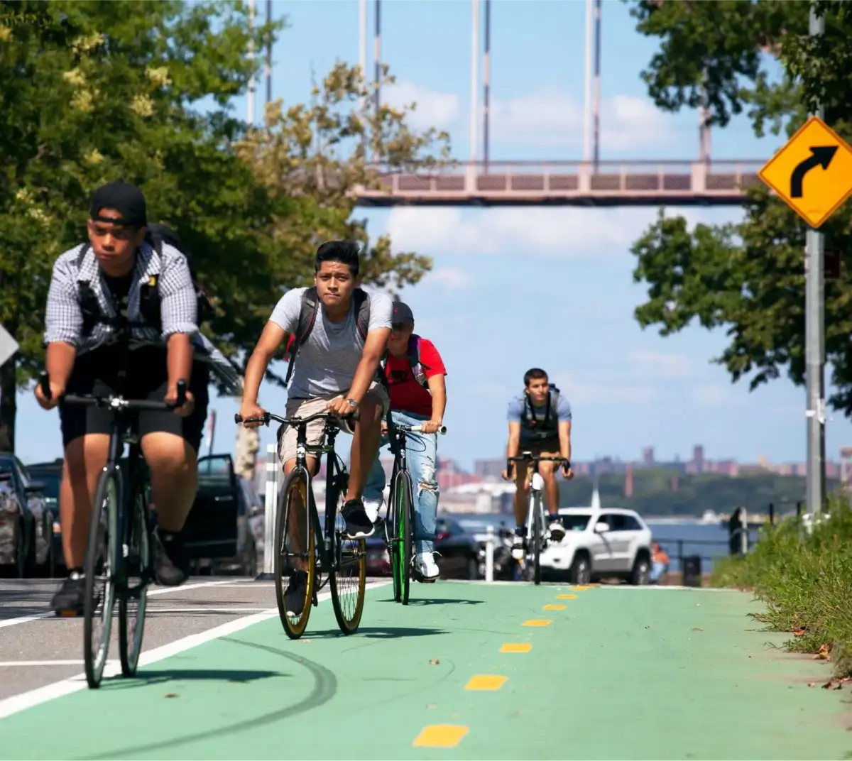 Biking Outside the Lines in New York City - 1