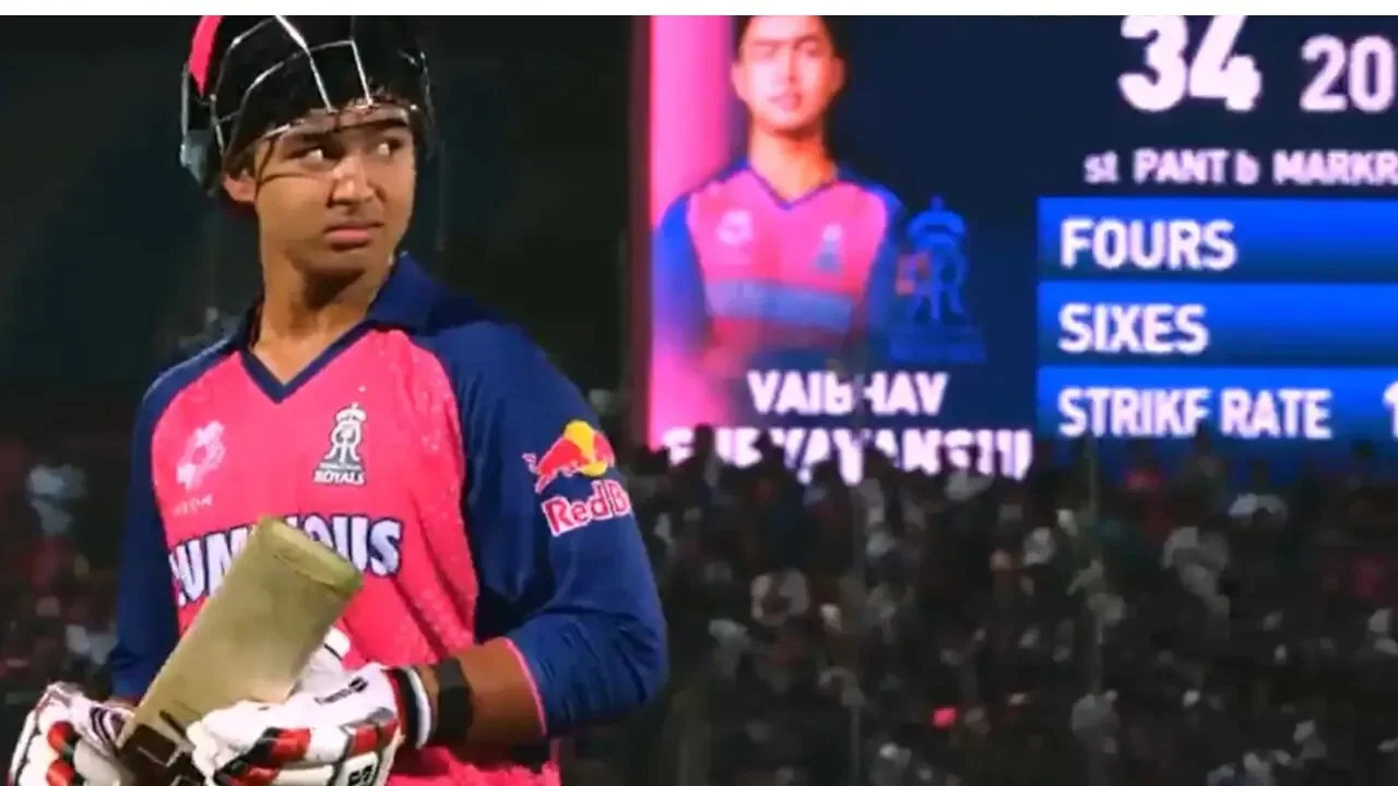 Vaibhav Sooryavanshi’s dominance in IPl 2026 triggers ‘AI chip in bat’ remark in light-hearted take - 2